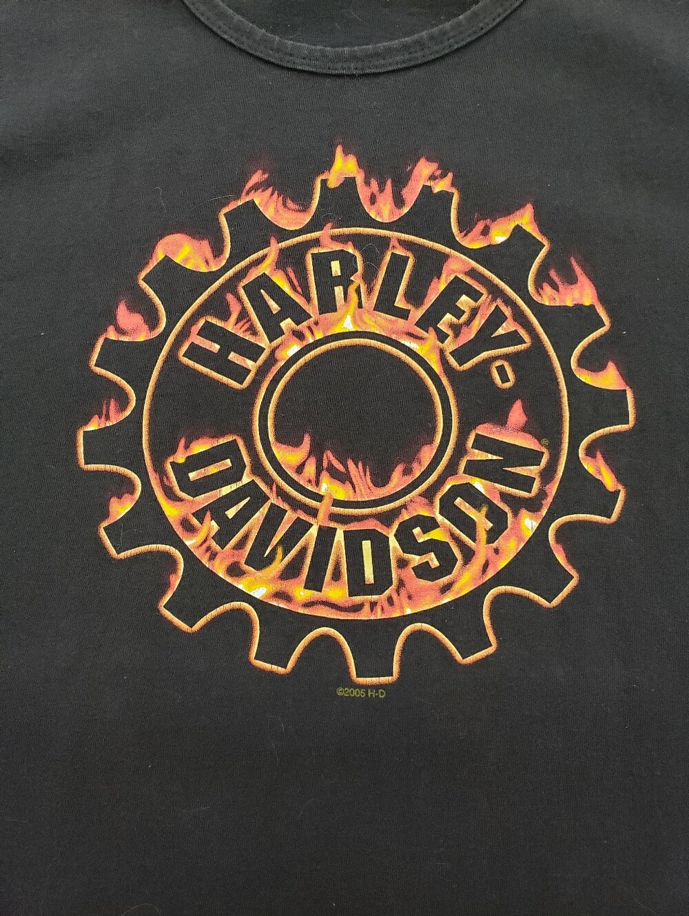 Vintage 2005 Harley Davidson Tampa Florida Tank Biker Motorcycle